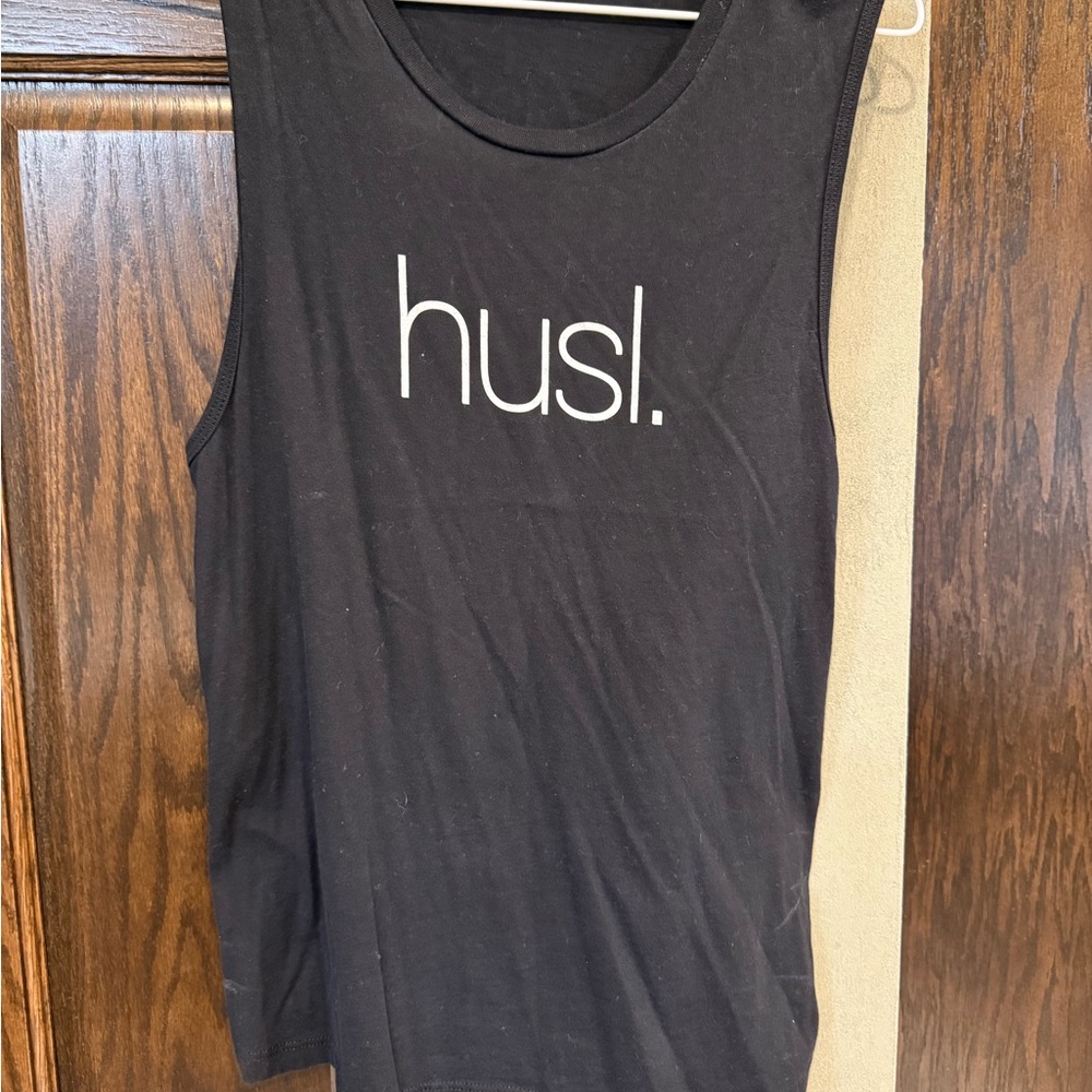 Black HUSL Tank Top
